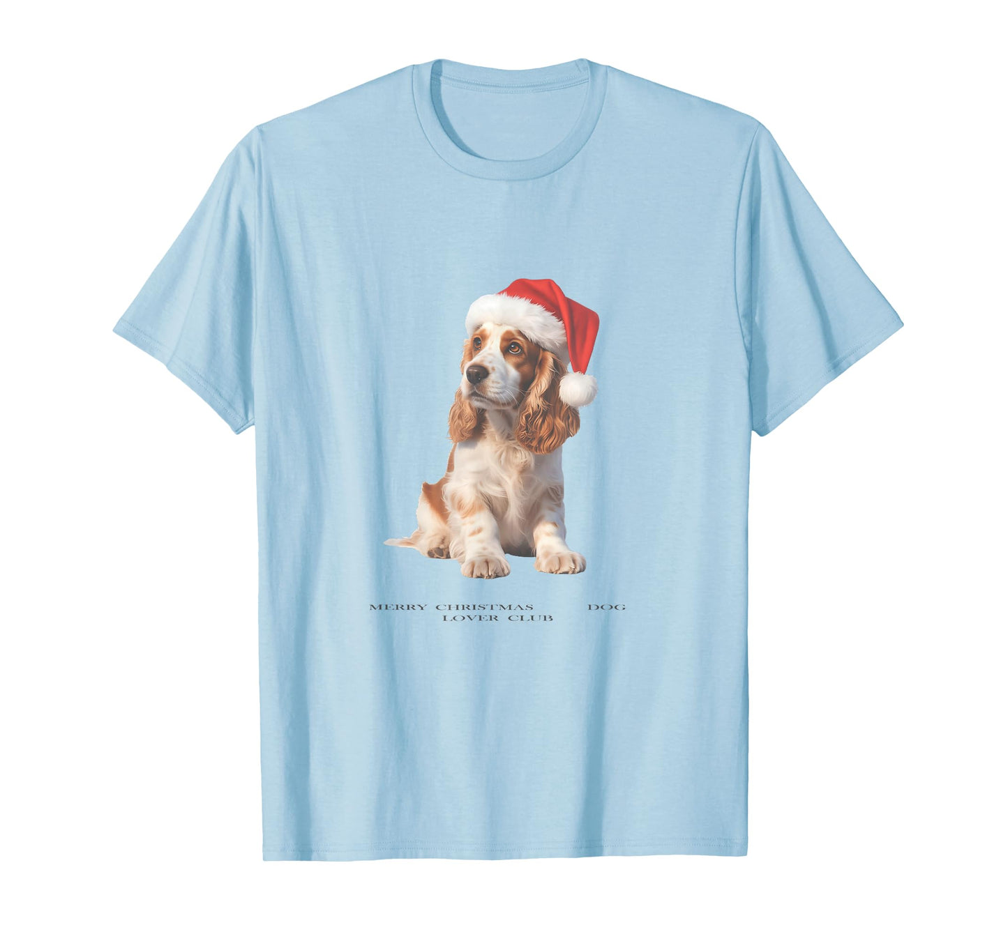 Cocker Spaniel Christmas Dog Vintage T-Shirt