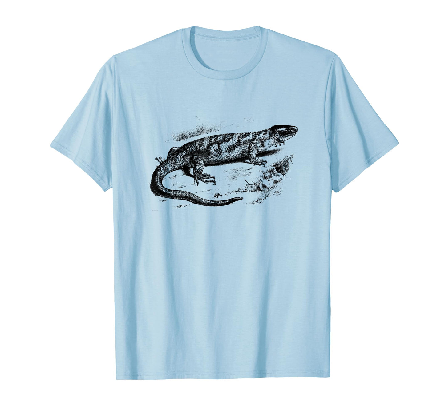 Solomon Island Skink Lizard Vintage Herpetology T-Shirt