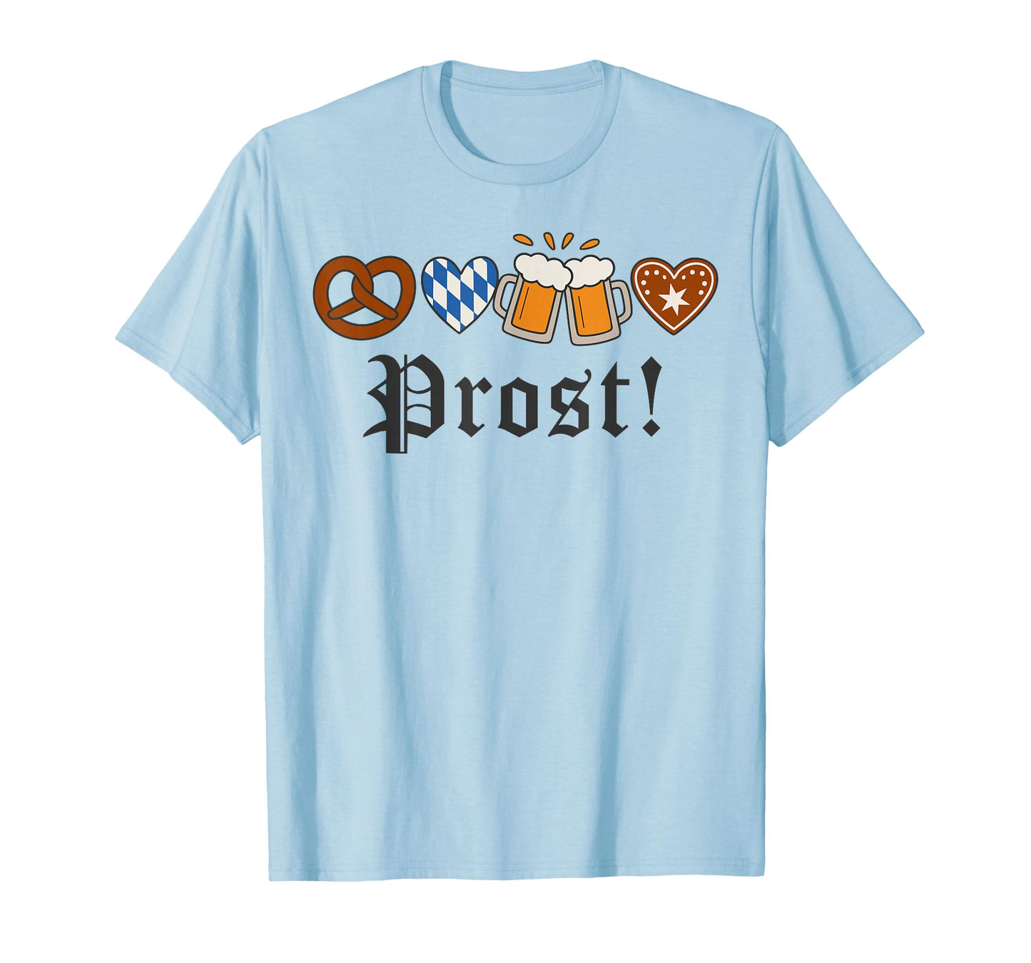 Oktoberfest Beer Drinking Vintage German Prost Men Women T-Shirt