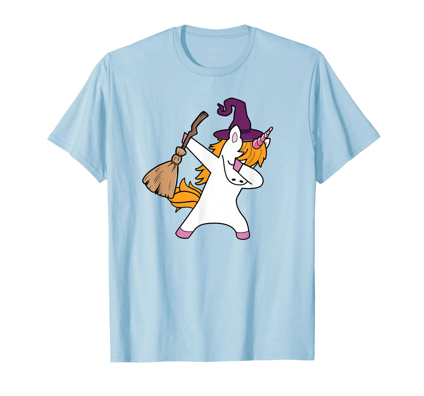 Unicorn Witch Halloween Party Gift T-Shirt