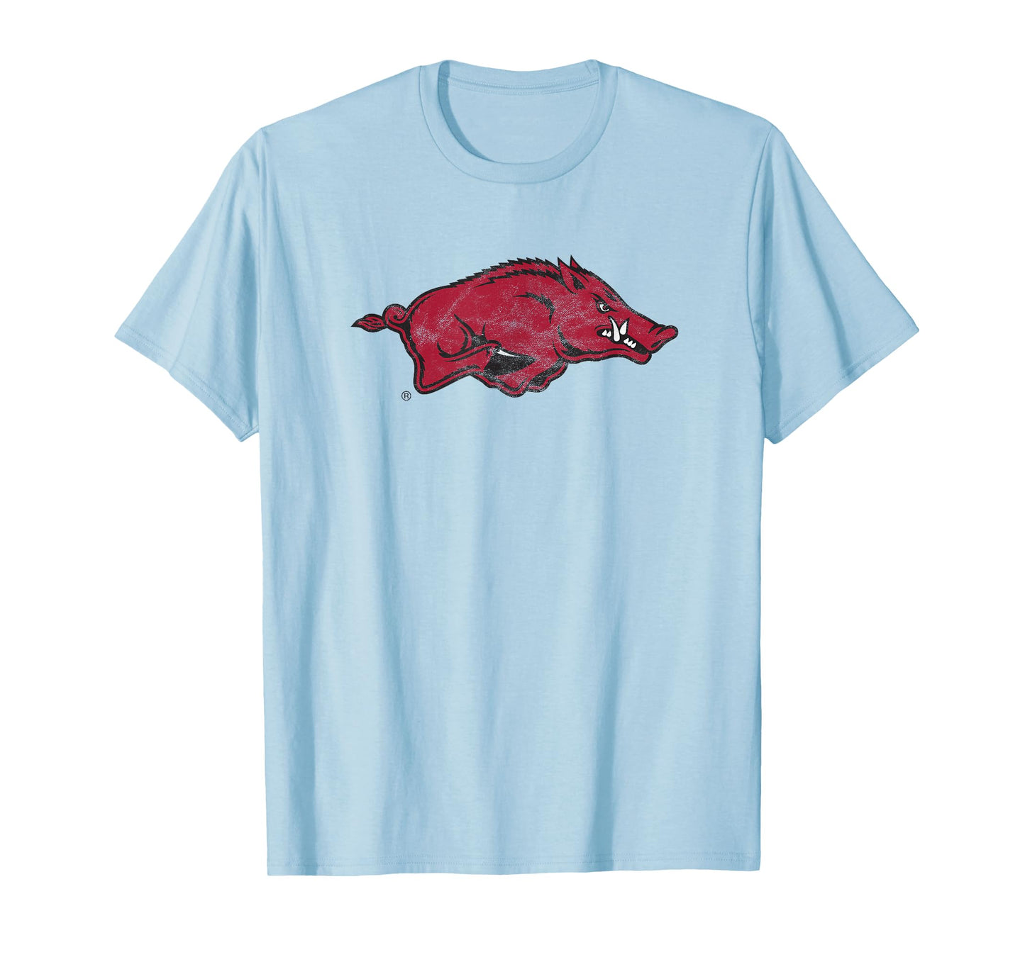 University of Arkansas Razorbacks Distressed Primary Logo T-Shirt
