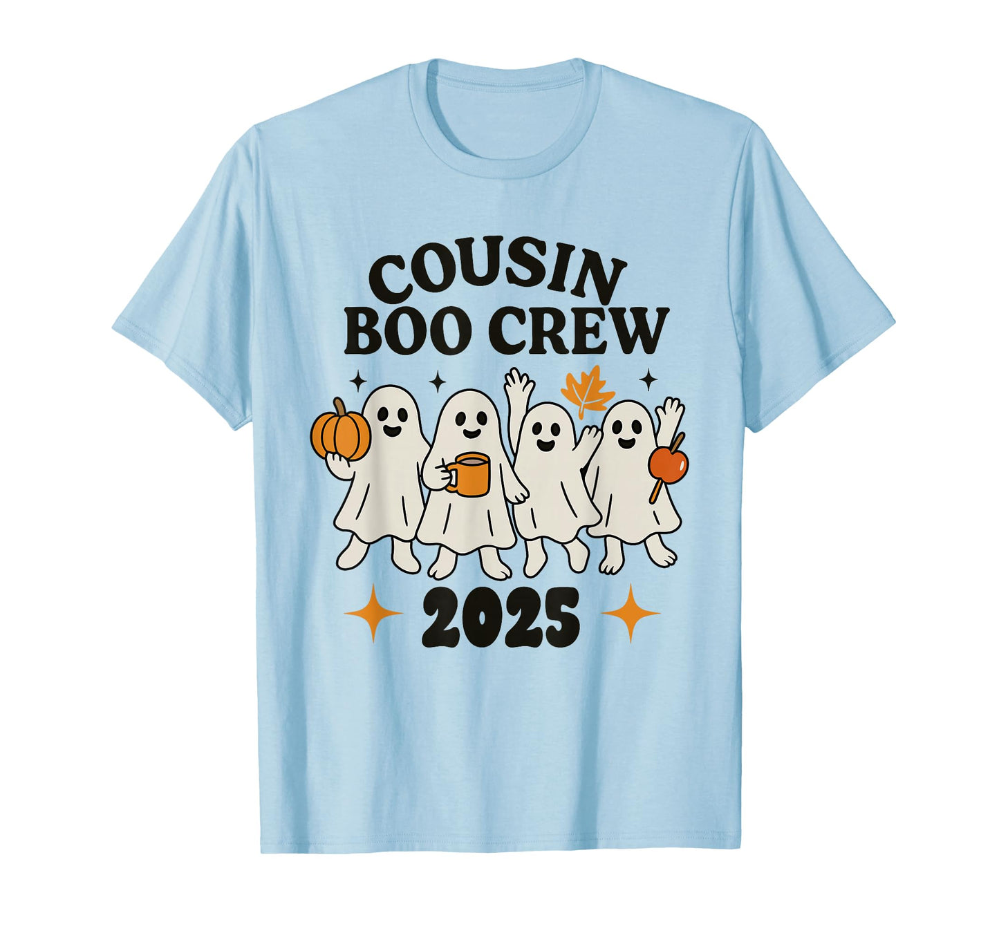 Cousin Boo Crew Halloween Ghost Fall Cousin Matching Family T-Shirt