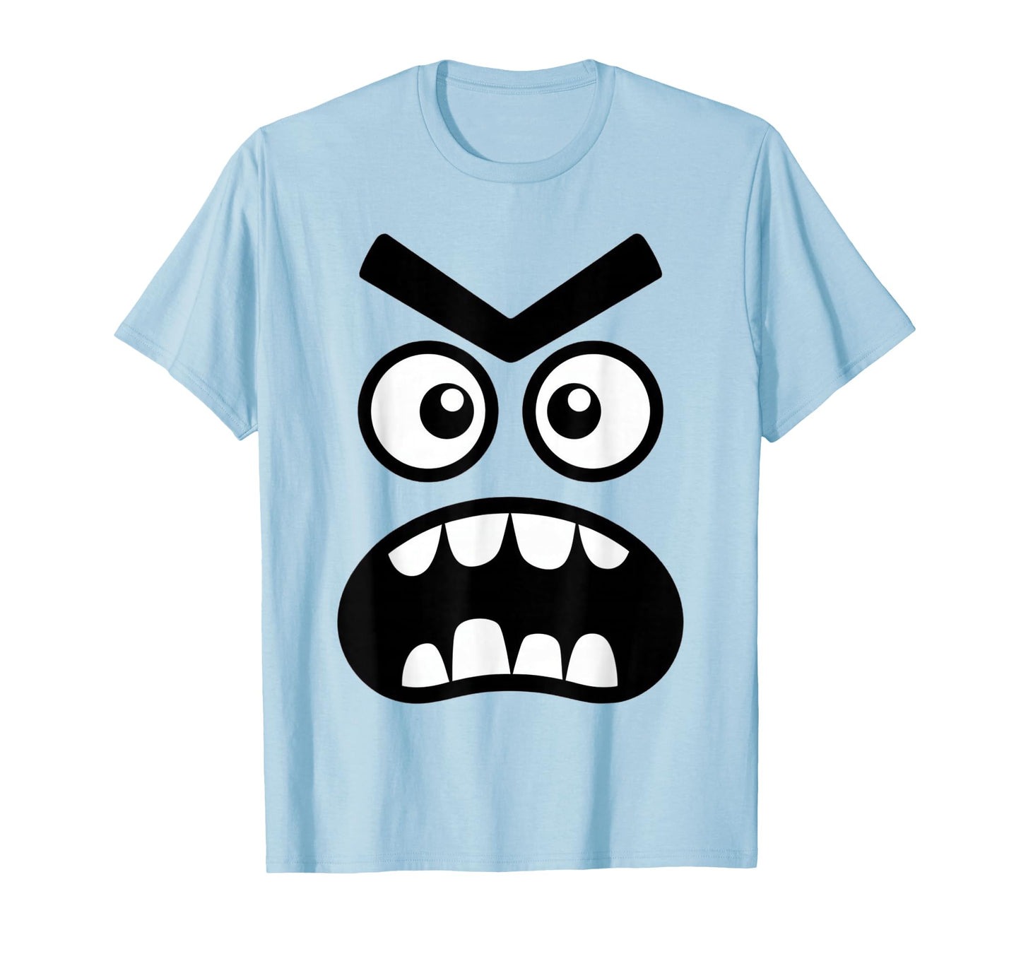 Creepy Carrots Face Halloween Funny Costume Kids Boys Women T-Shirt