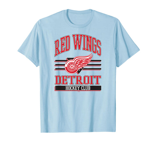 Detroit Red Wings Hockey Club Gray Officially Licensed T-Shirt