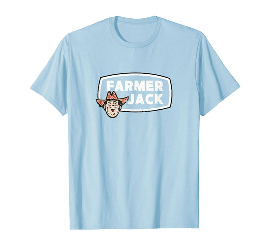 Farmer Jack Retro 80s Funny Men's & Women's Vintage Graphic T-Shirt