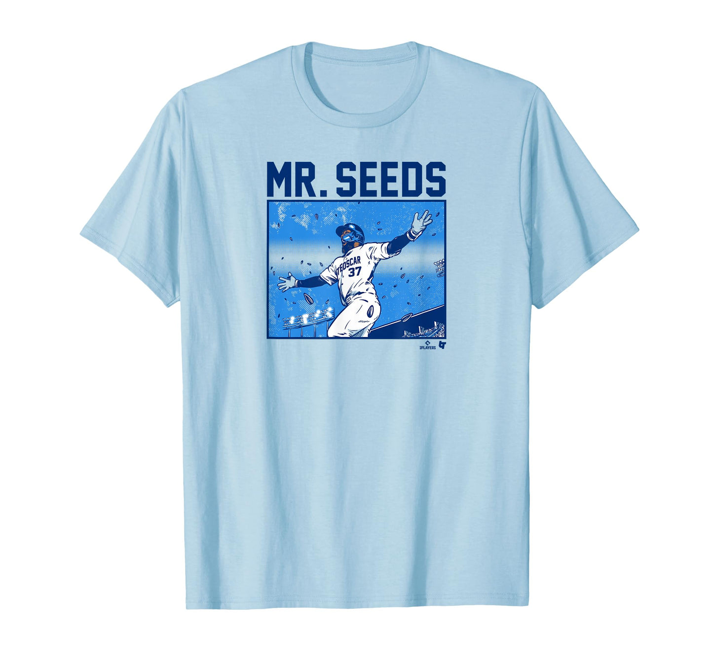 Teoscar Hernandez - Mr. Seeds - Los Angeles Baseball T-Shirt