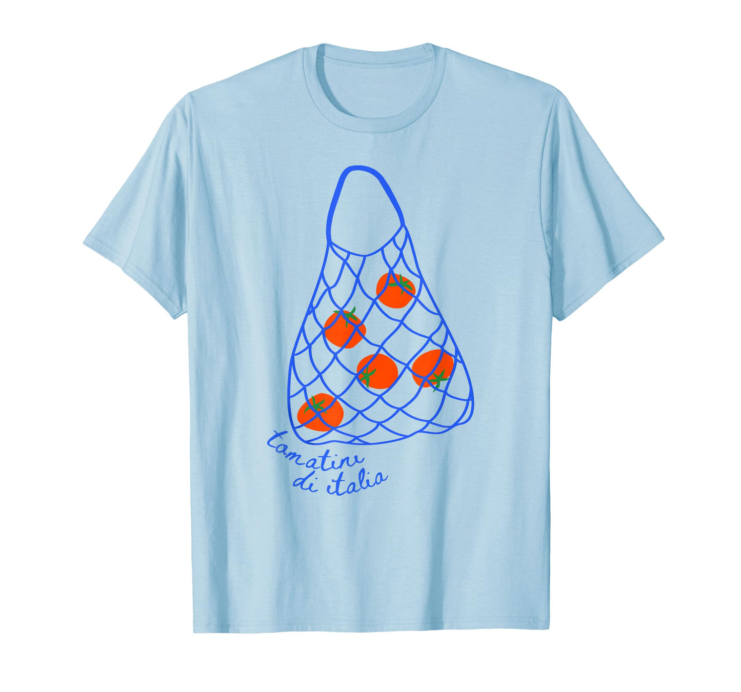 Tomato Bag Girl Summer Gardening Farmer Aesthetic T-Shirt
