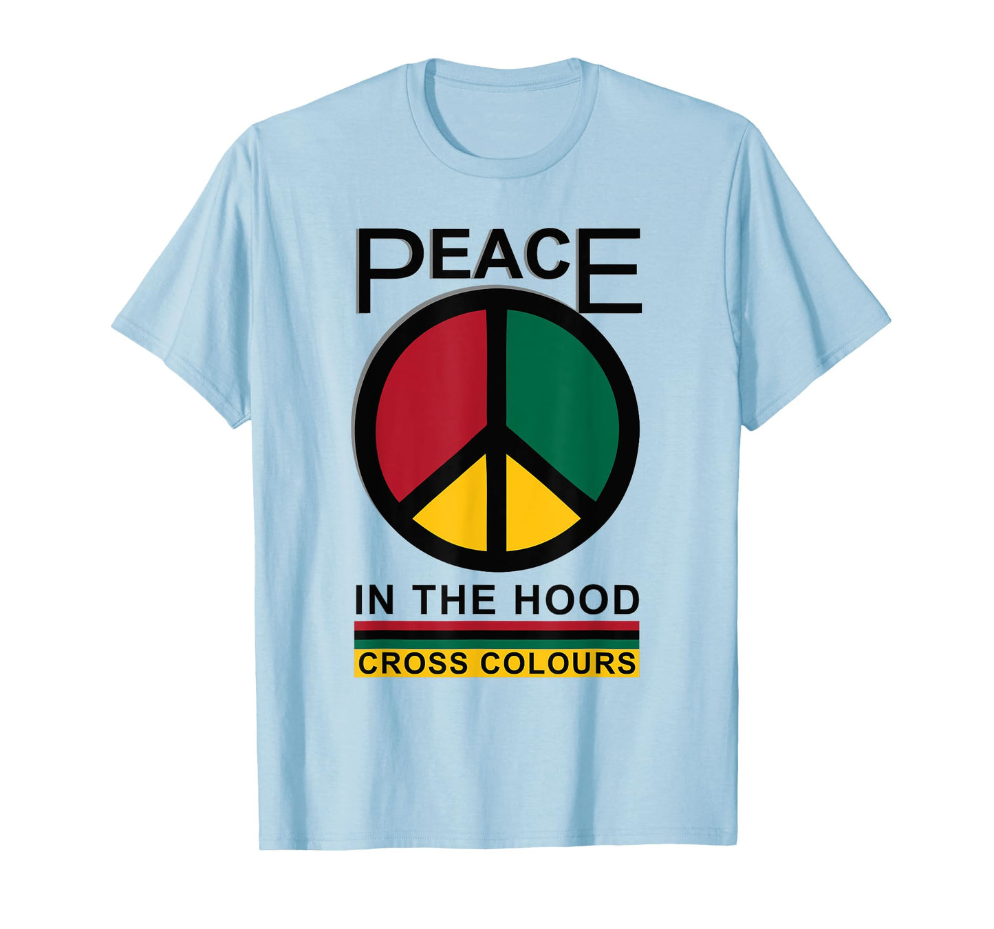 Retro Graphic 1990's Urban Vintage | Peace In The Hood T-Shirt
