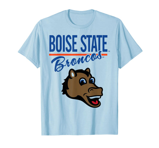 Boise State Broncos Mascot White Officially Licensed T-Shirt