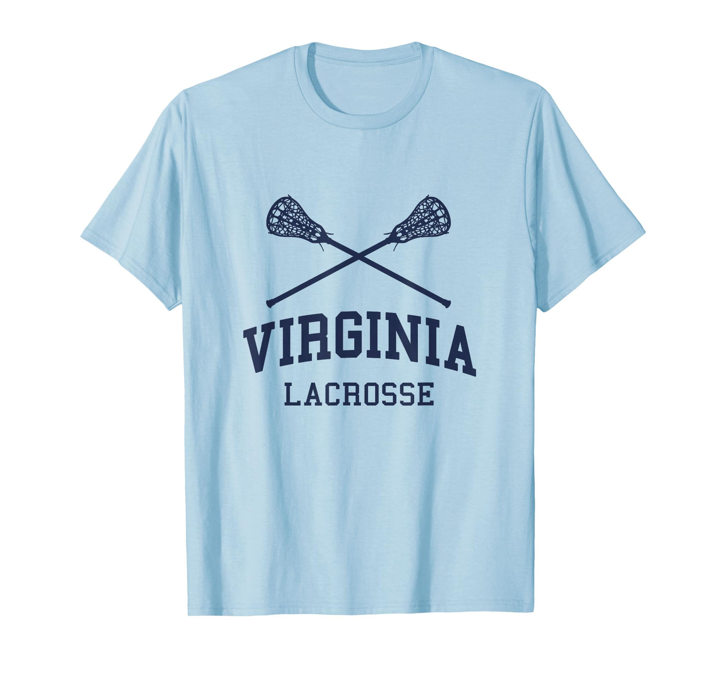 vintage virginia lacrosse Virginia Lacrosse Vintage LAX Weathered T-Shirt