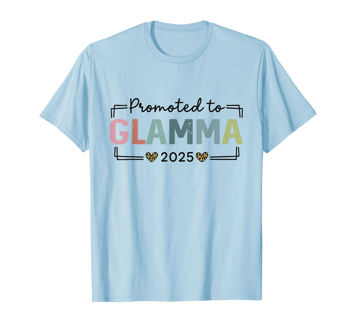 Retro Vintage Promoted to Glamma 2025 Family T-Shirt