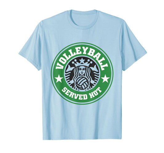 Volleyball Served Hot Sports Athletic T-Shirt T-Shirt