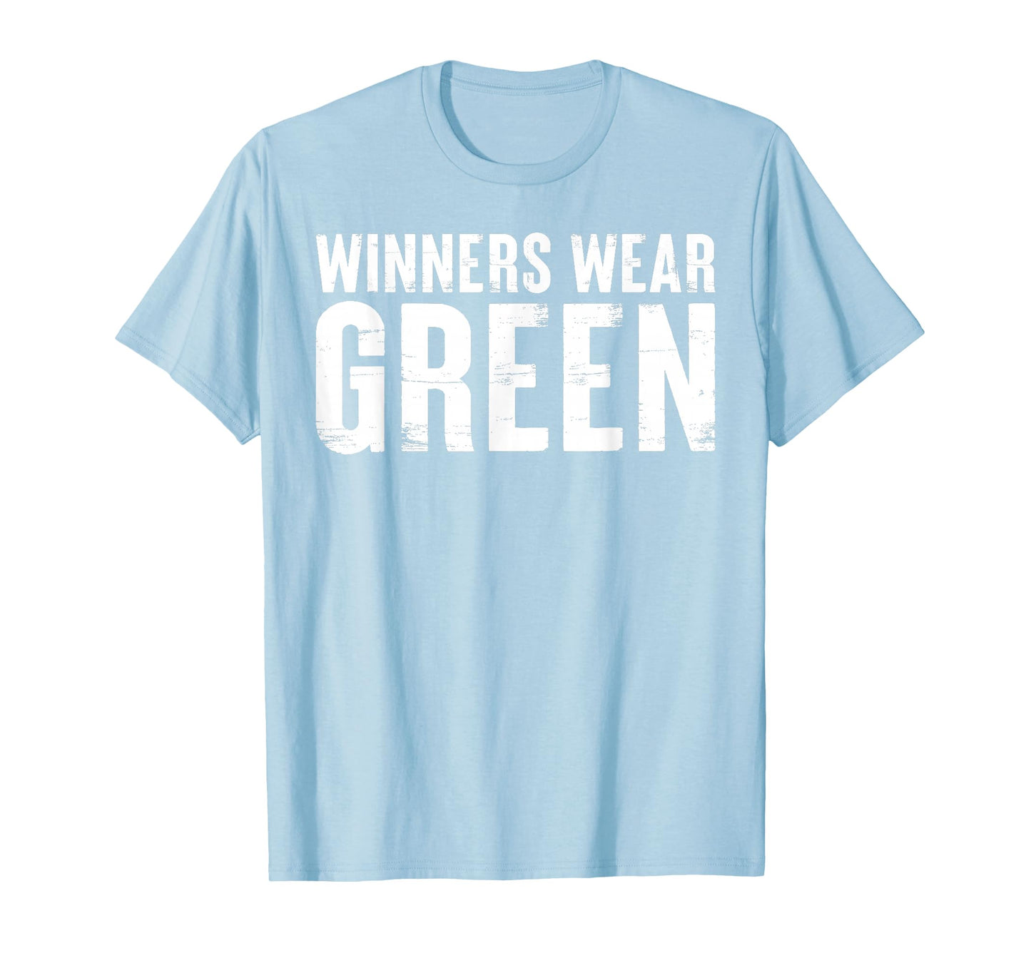 Winners Wear Green Color War Game Wear Team Spirit Camp T-Shirt