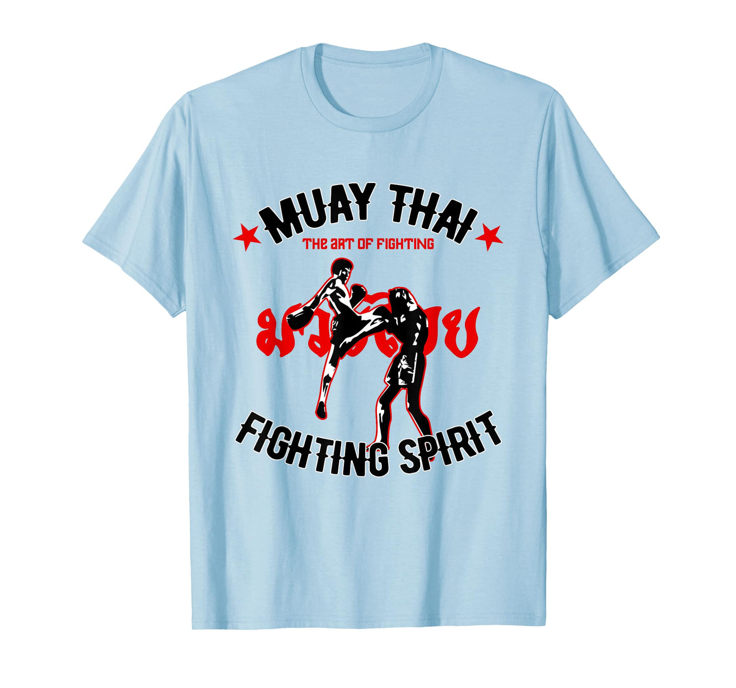 Muay Thai Art of Combat Kickboxing Retro MMA Fitness Studi T-Shirt