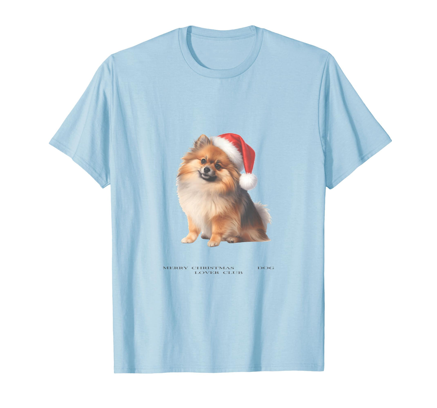 Pomeranian Christmas Dog Vintage T-Shirt