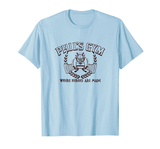 Disney Hercules Phil's Gym Where Heroes Are Made Big Poster T-Shirt