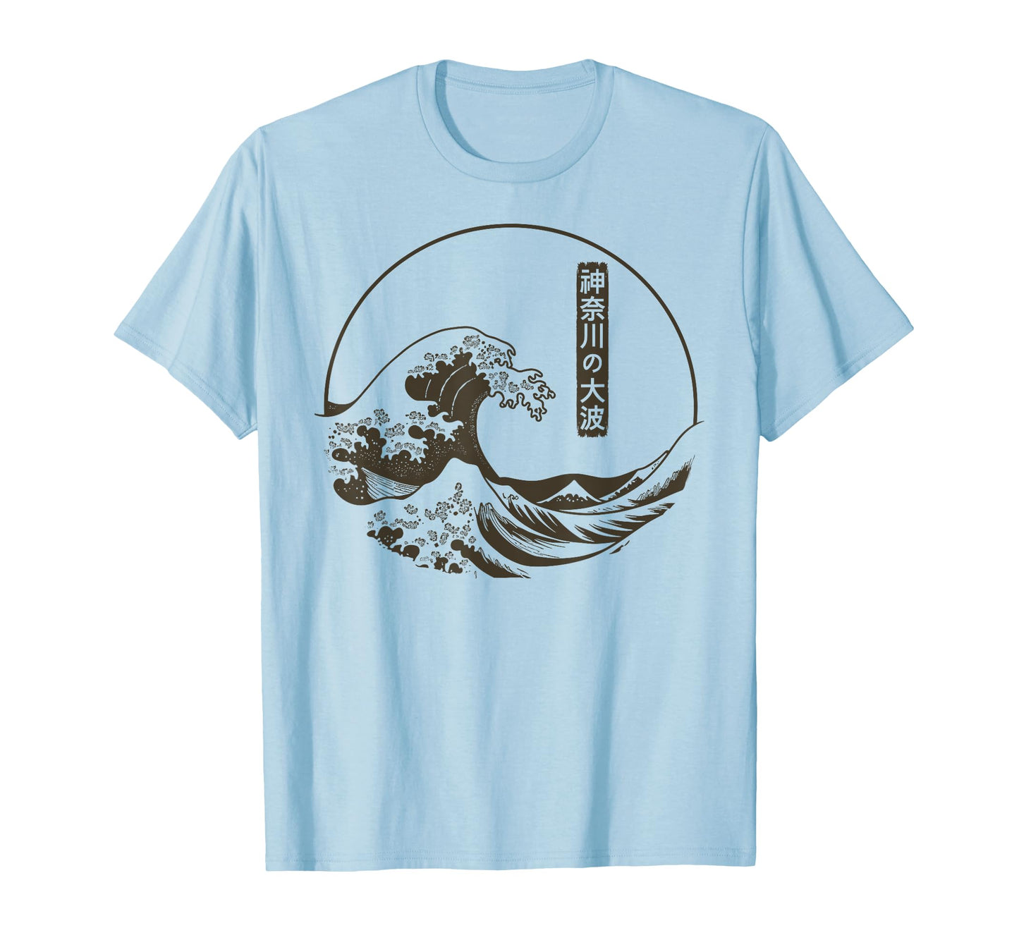 The Great Wave Kanagawa Retro 80s 90s Kanagawa Wave Japanese T-Shirt