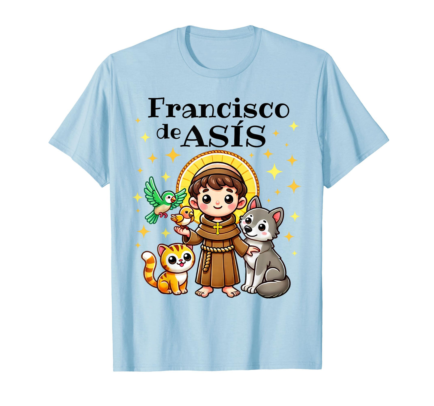 San Francisco de Asís Santo de los Animales Católico niños T-Shirt