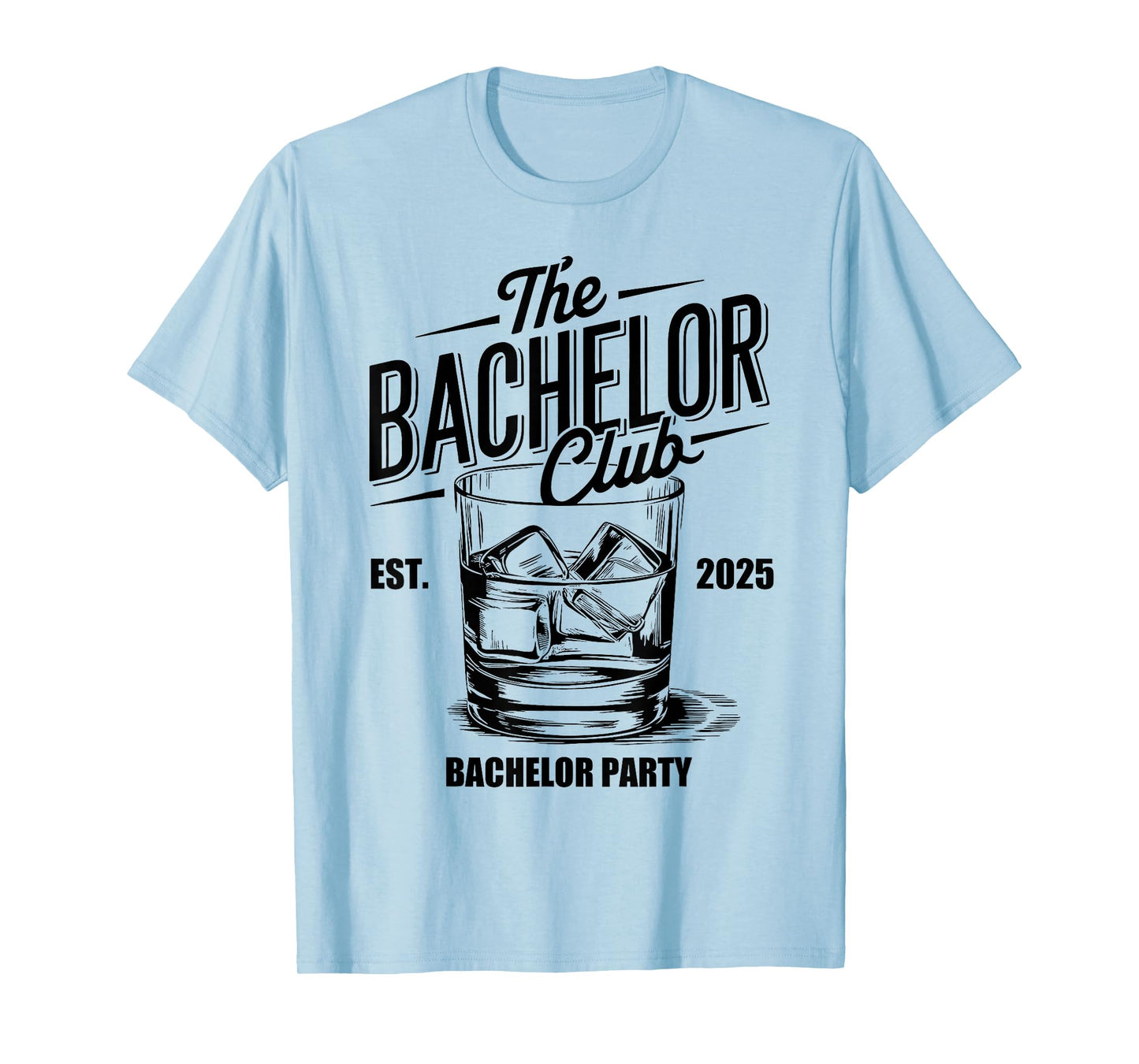 Vintage Bachelor 2025 Bachelor Party Engagement Men Costume T-Shirt