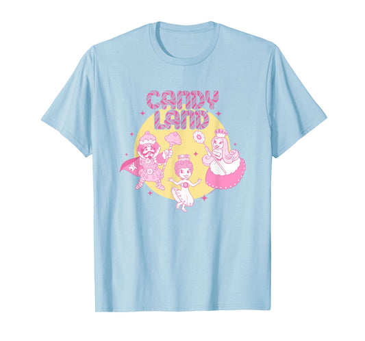 Candy Land King Kandy Princess Lolly Frostine Retro Big Logo T-Shirt