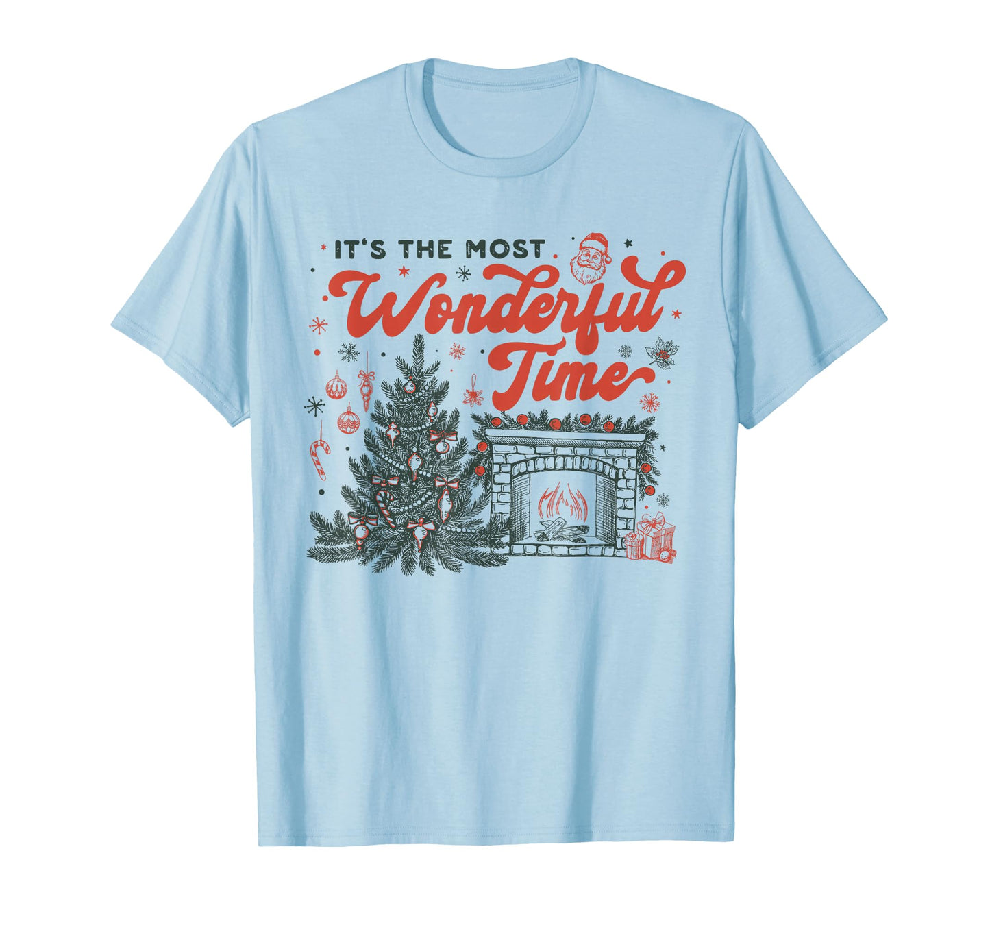 It's The Most Wonderful Time of The Year Christmas Xmas T-Shirt