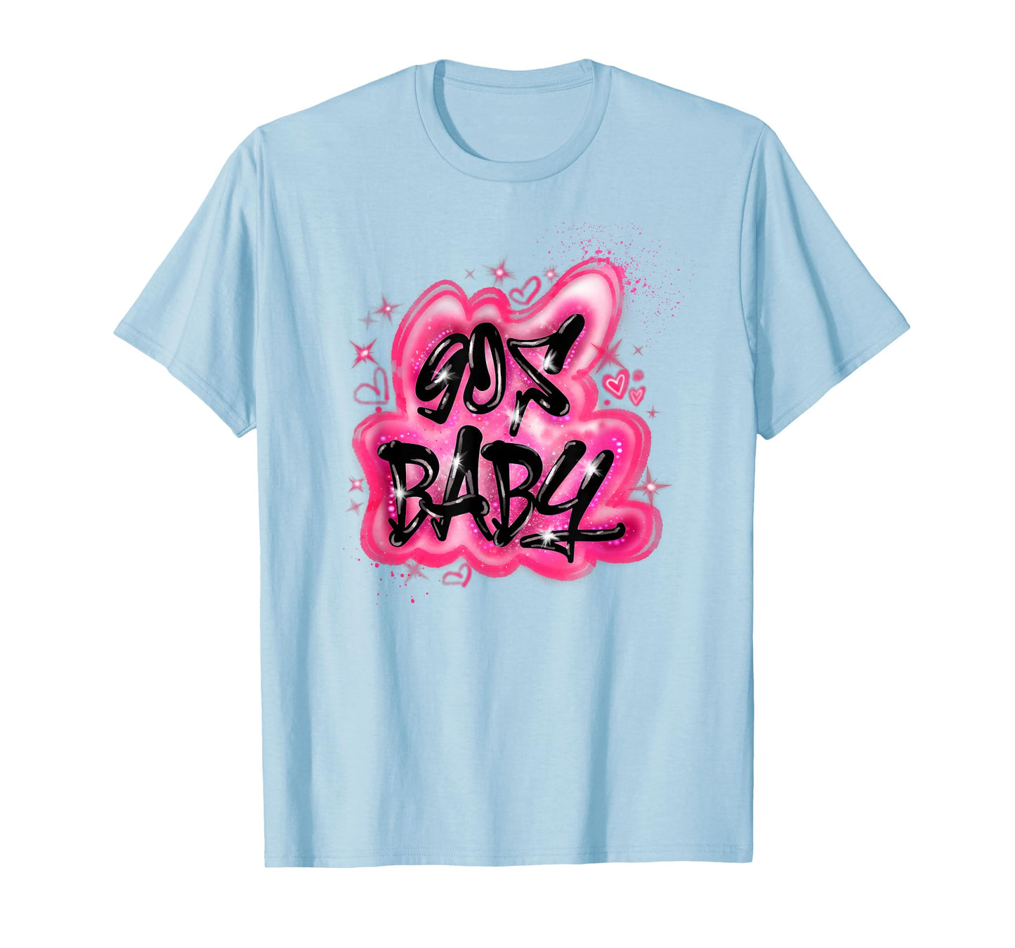 90s Classic Airbrush Style Graphic Retro Birthday T-Shirt