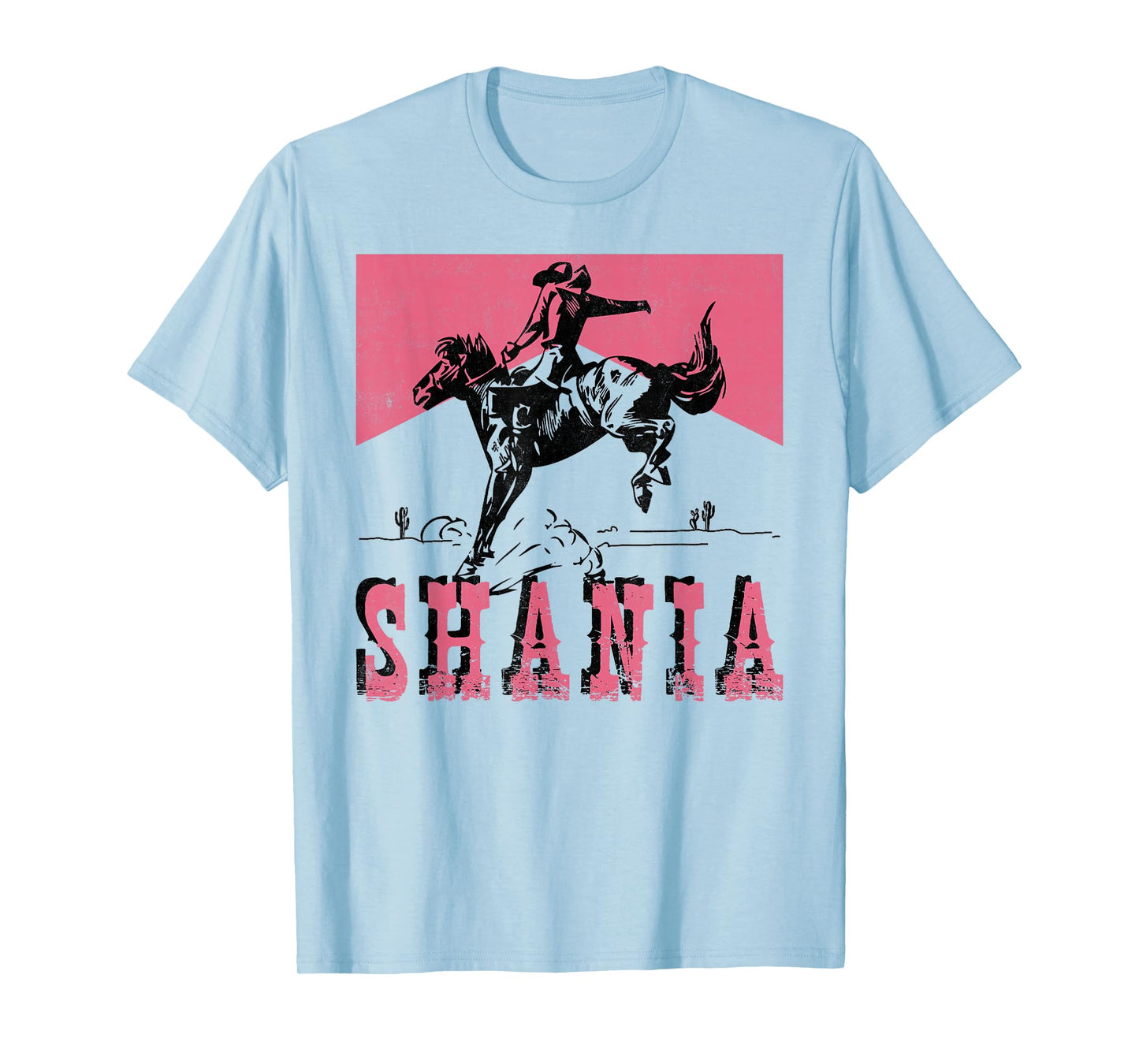 Vintage Shania Name Personalized for Men Women Kids T-Shirt