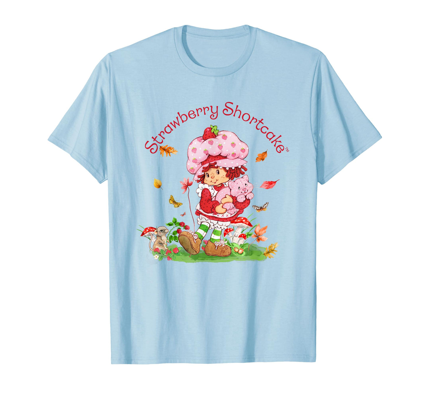 Strawberry Shortcake & Custard Autumn Besties T-Shirt