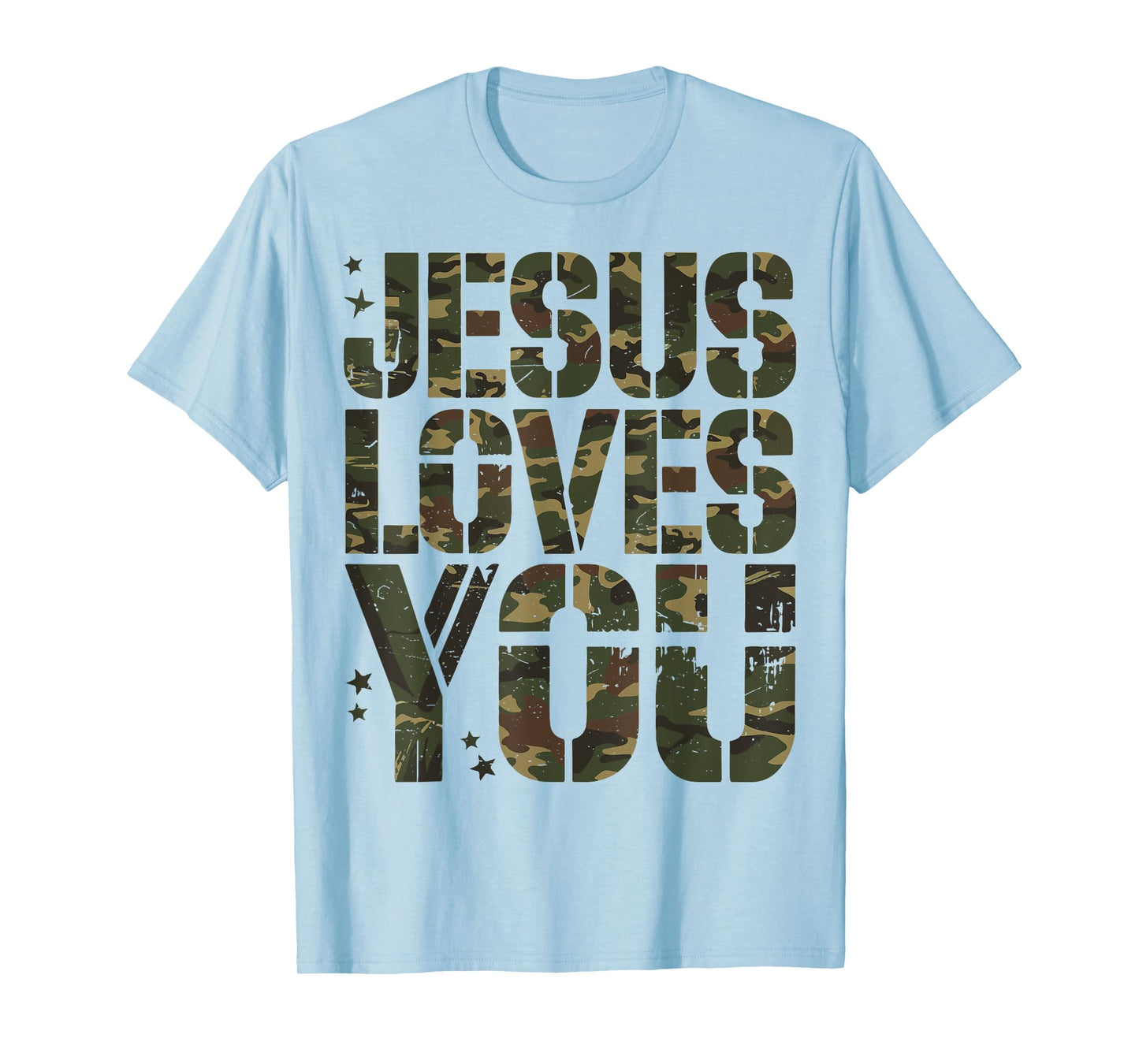 Camo Jesus Love You Funny Christian God Save Son Boy Toddler T-Shirt
