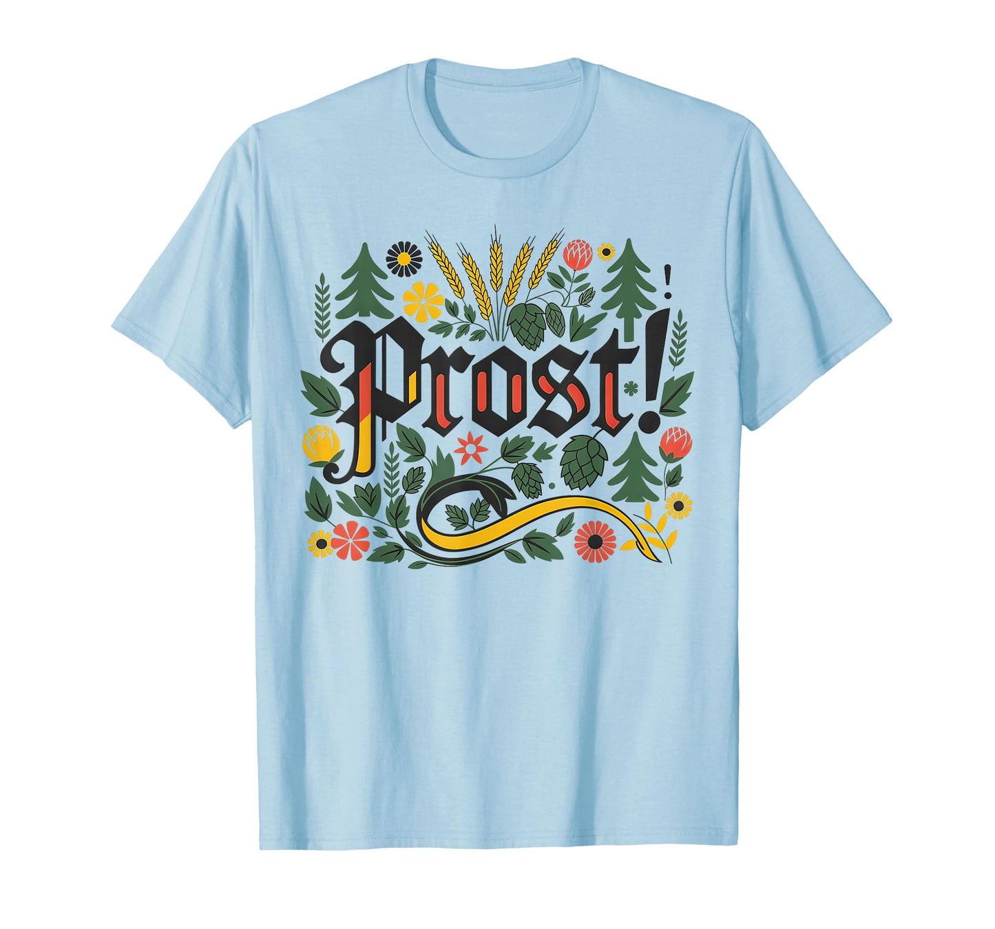 Oktoberfest Drinking Vintage German Prost T-Shirt