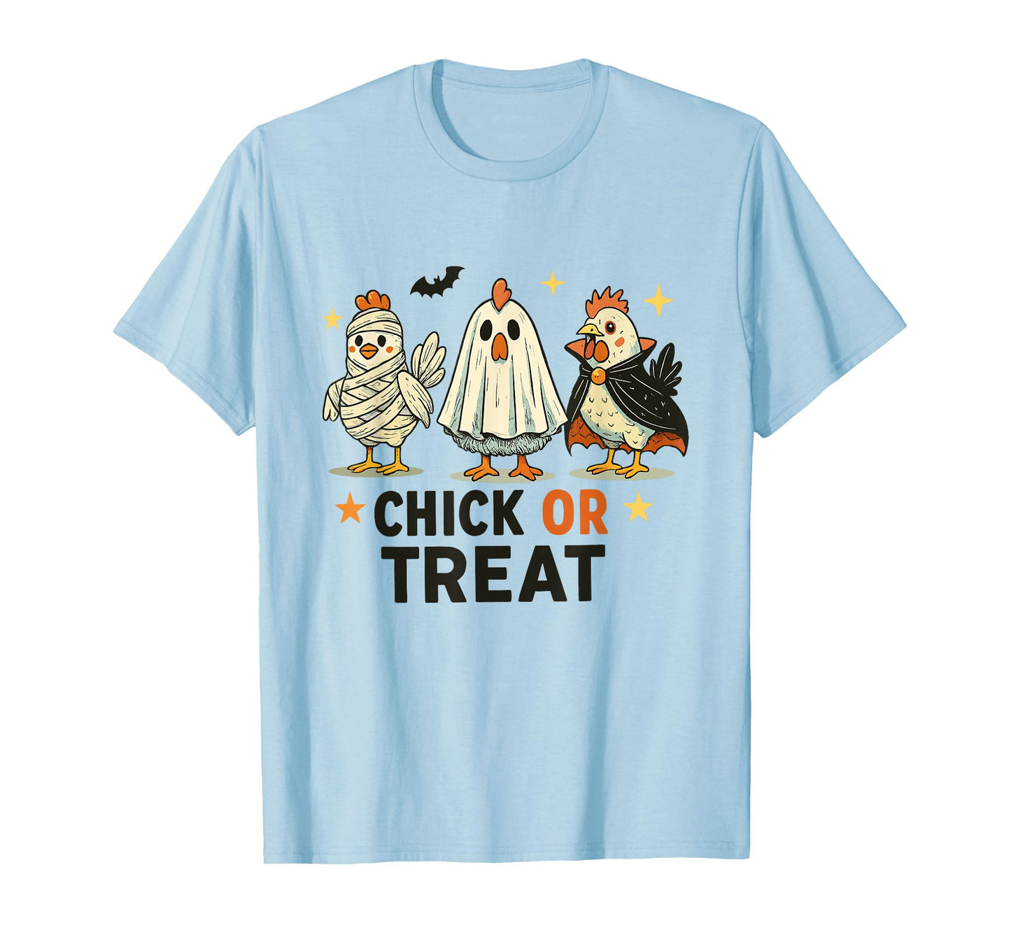 Chick or Treat Halloween Chicken Ghost Spooky Chicken Lover T-Shirt