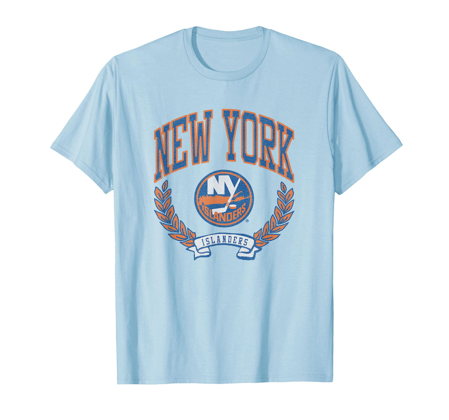 New York Islanders Vintage Victory Gray Officially Licensed T-Shirt