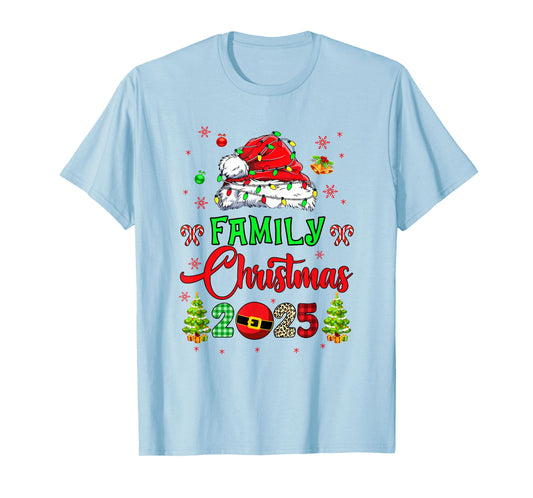 Family Christmas 2025 for Familys Matching Xmas Family T-Shirt