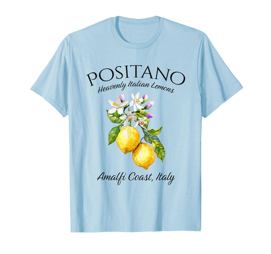 Positano Amalia Coast Italian Lemons Italy T-Shirt