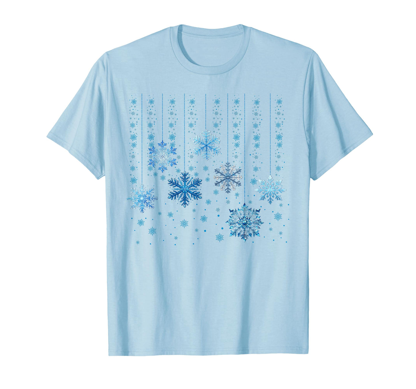 Snowflake Pjs Christmas Xmas Costume Men Women T-Shirt