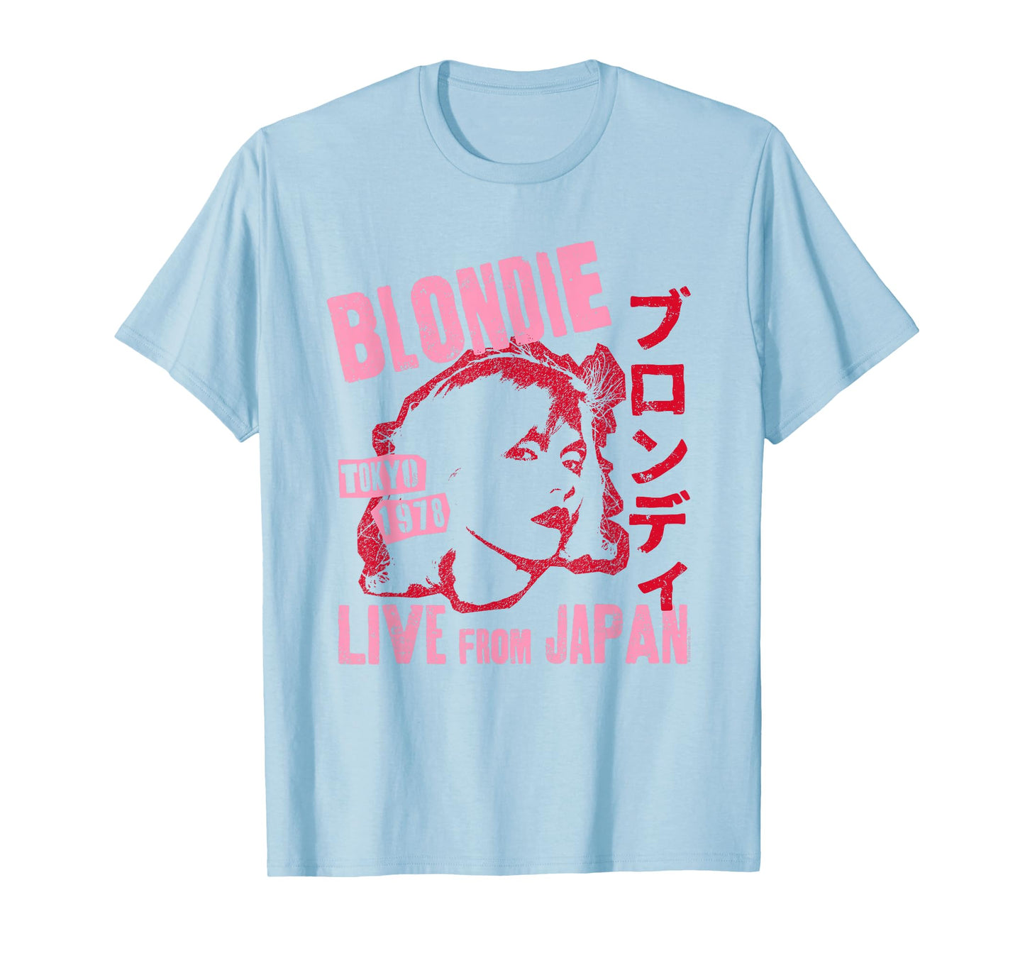 Blondie Live from Japan Flyer Vintage Band T-Shirt