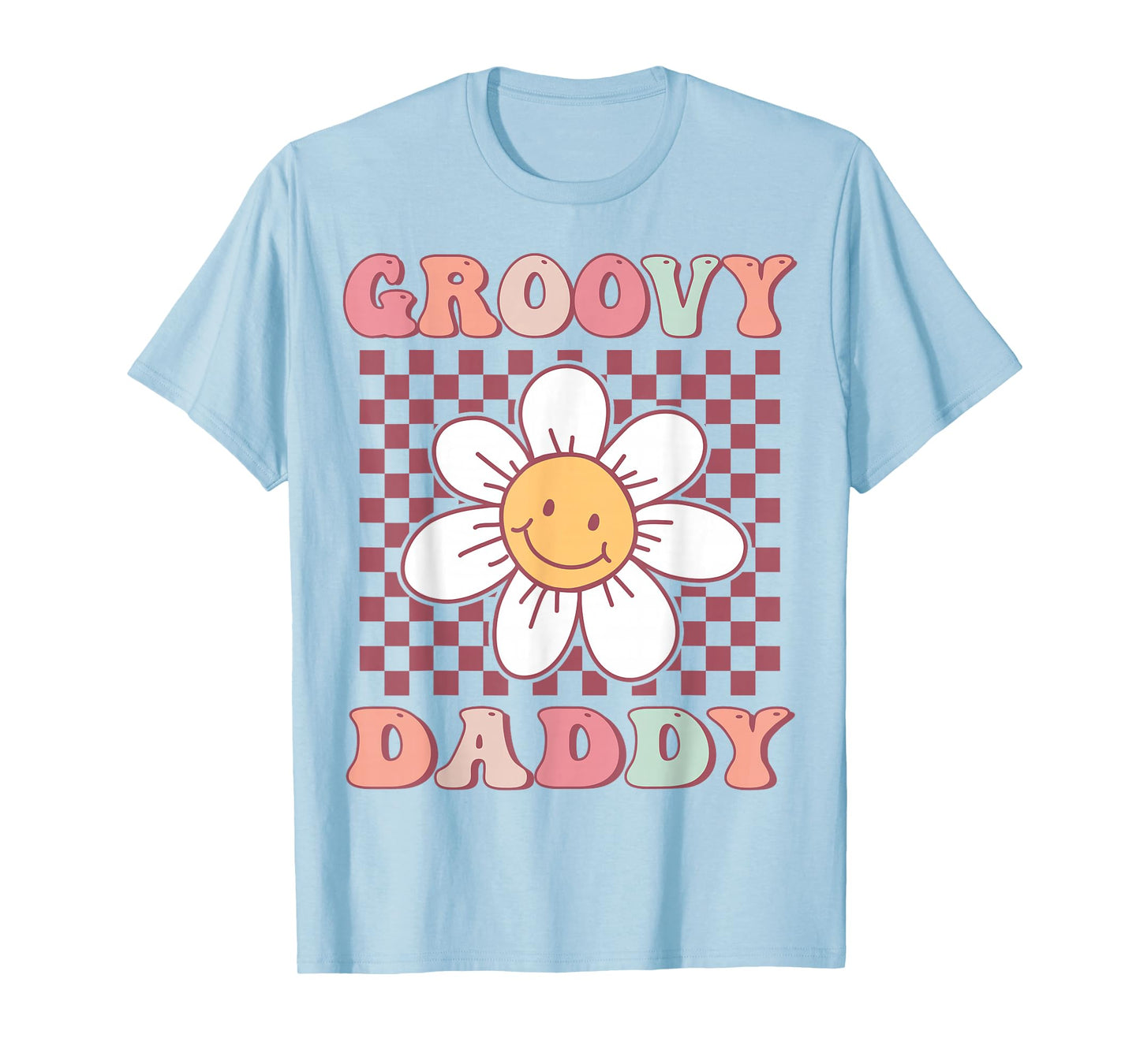 Groovy Daddy Matching Family Birthday Party Daisy Flower T-Shirt