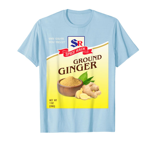 Ground Ginger Halloween Costume Unique Fun Foodie T-Shirt