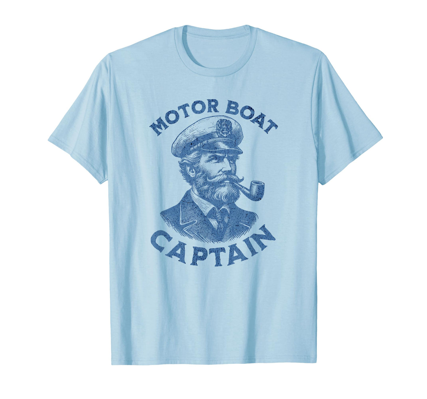 Funny Motor Boat Captain T-Shirt