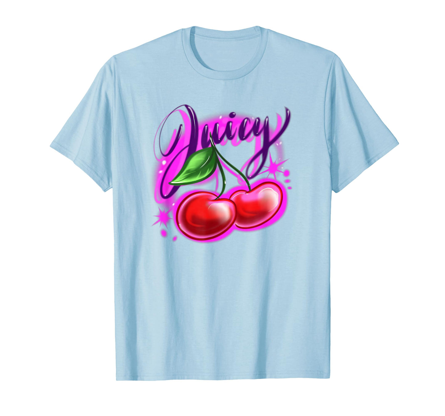 Classic Airbrush Style Illustration Y2k Retro Aesthetic T-Shirt
