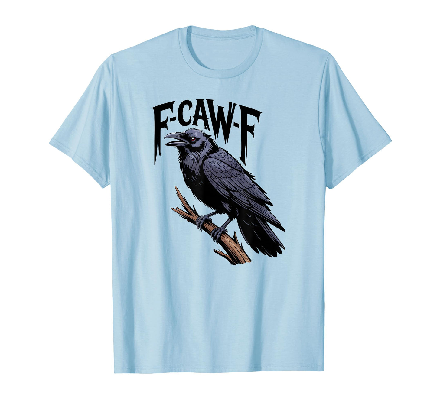 Witch Raven Crow Magic Witchcraft Spooky Halloween F-CAW-F T-Shirt