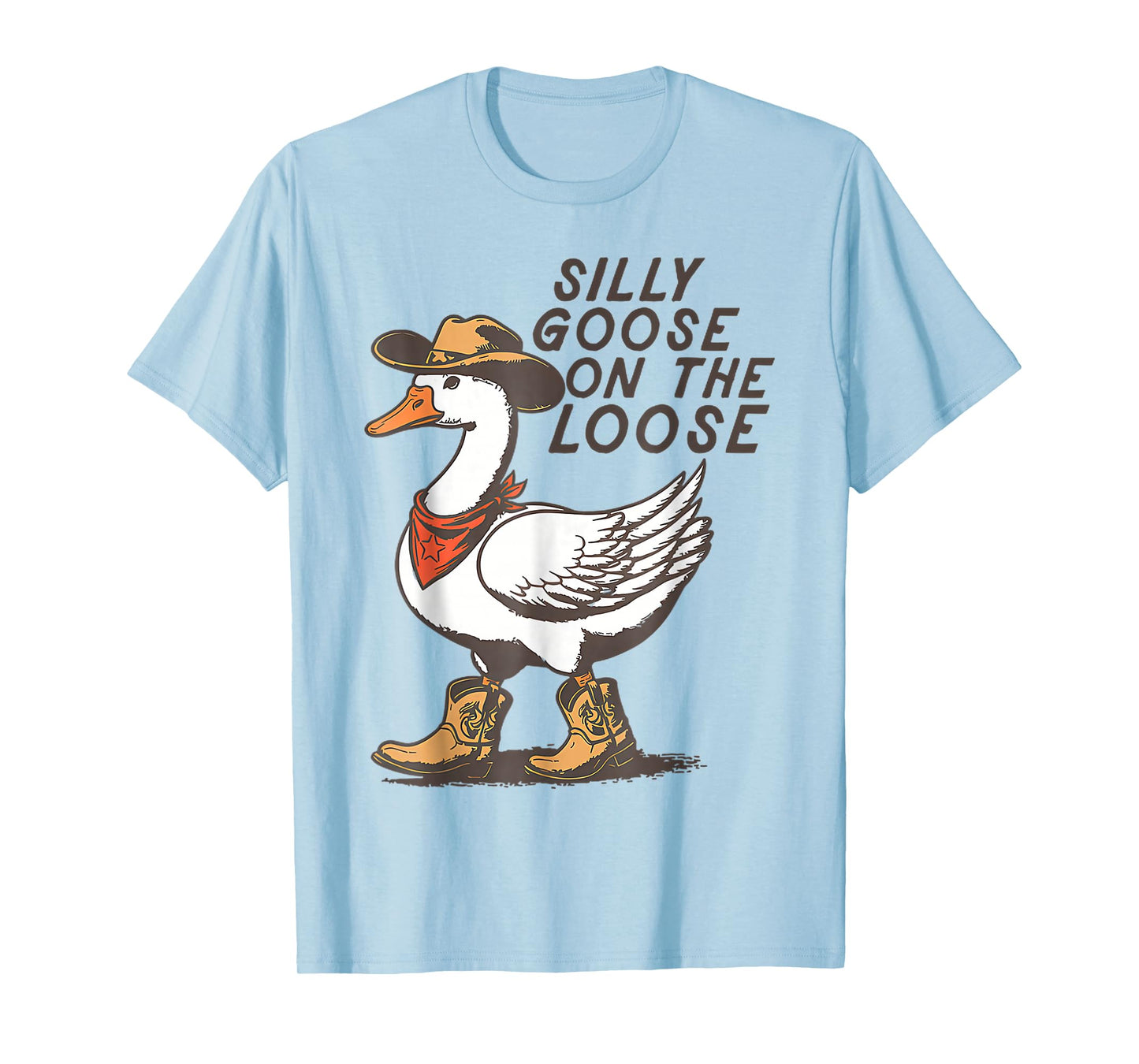 Silly Goose On The Loose Funny Silly Goose T-Shirt