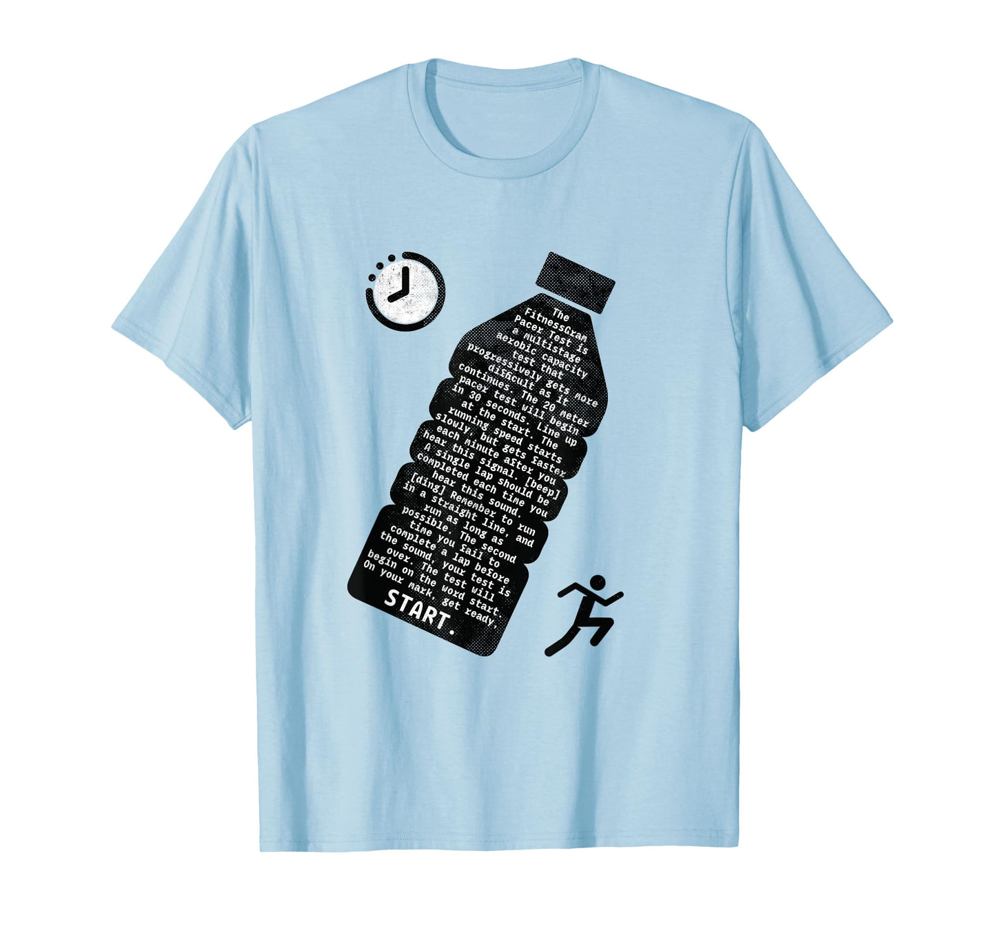 Evelio The Fitness-gram Pacer Test | Funny Workout Apparel T-Shirt