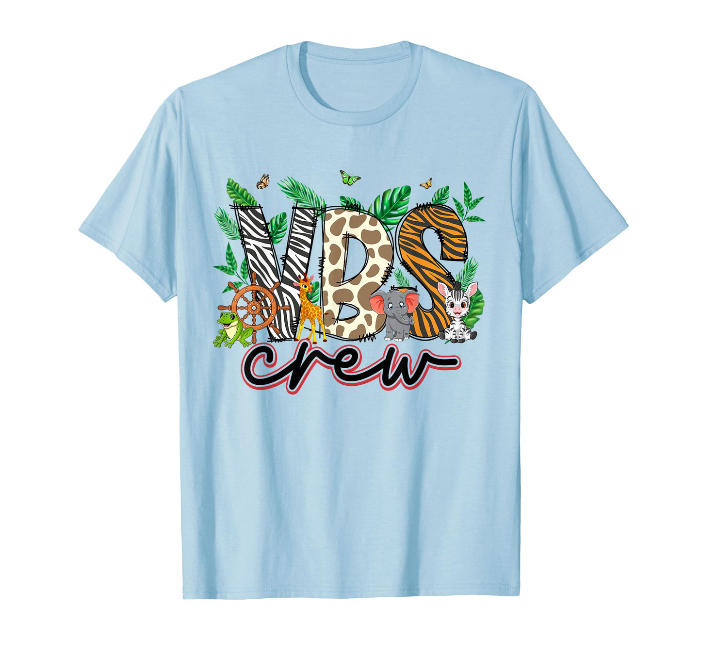 VBS Crew VBS 2024 Vacation Bible School Jungle Adventures T-Shirt