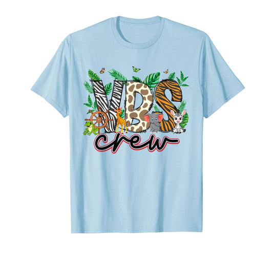 VBS Crew VBS 2024 Vacation Bible School Jungle Adventures T-Shirt