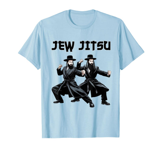 Funny Jewish Hanukkah Rabbi Horah Dance Jew Israel Shabbat T-Shirt