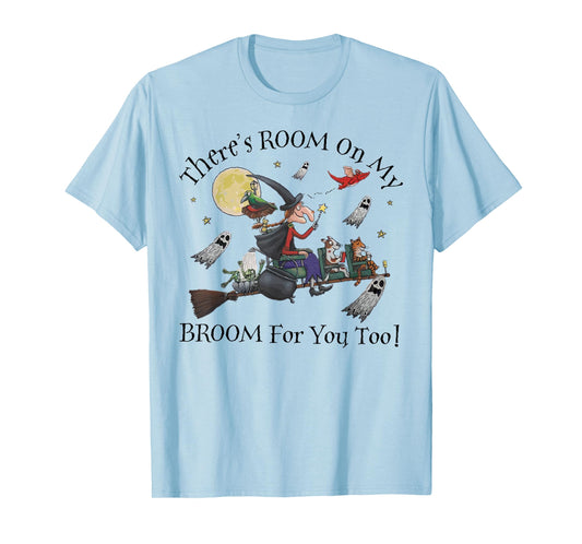 Halloween There's Room On My Broom For You Too Teacher T-Shirt