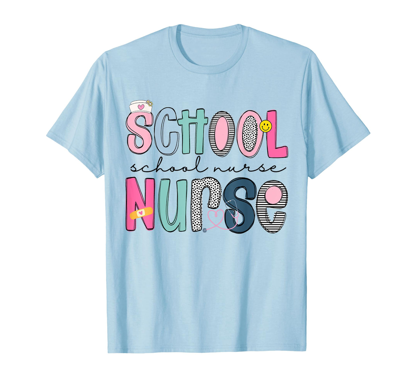 School Nurse Appreciation Day for Best Nurses Back to School T-Shirt