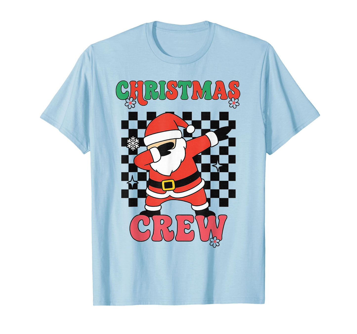 Happy Checkered Christmas Family Vacation Making Memories T-Shirt