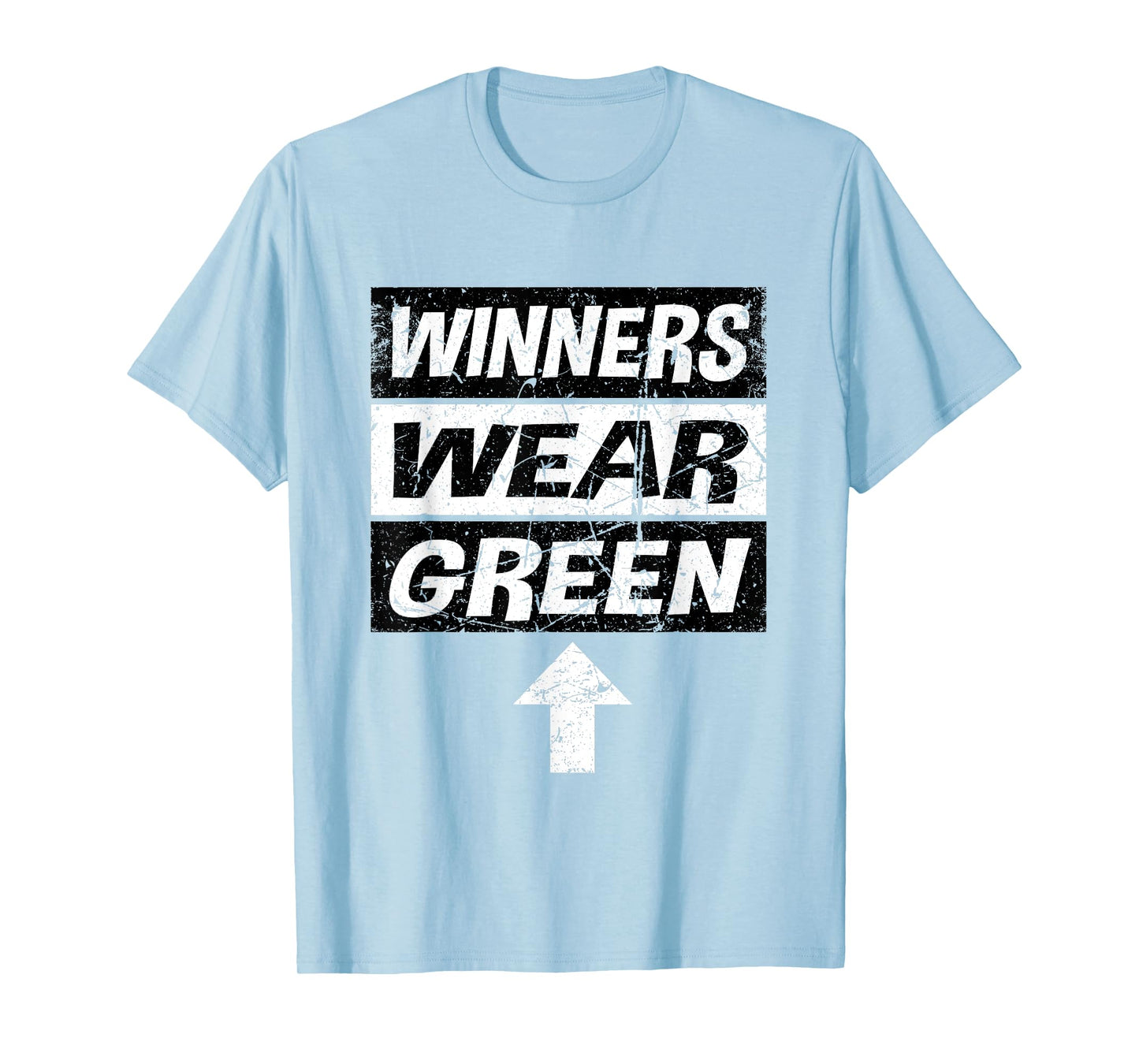 Retro Winners Wear Green Team Spirit Week Shirt Game T-Shirt